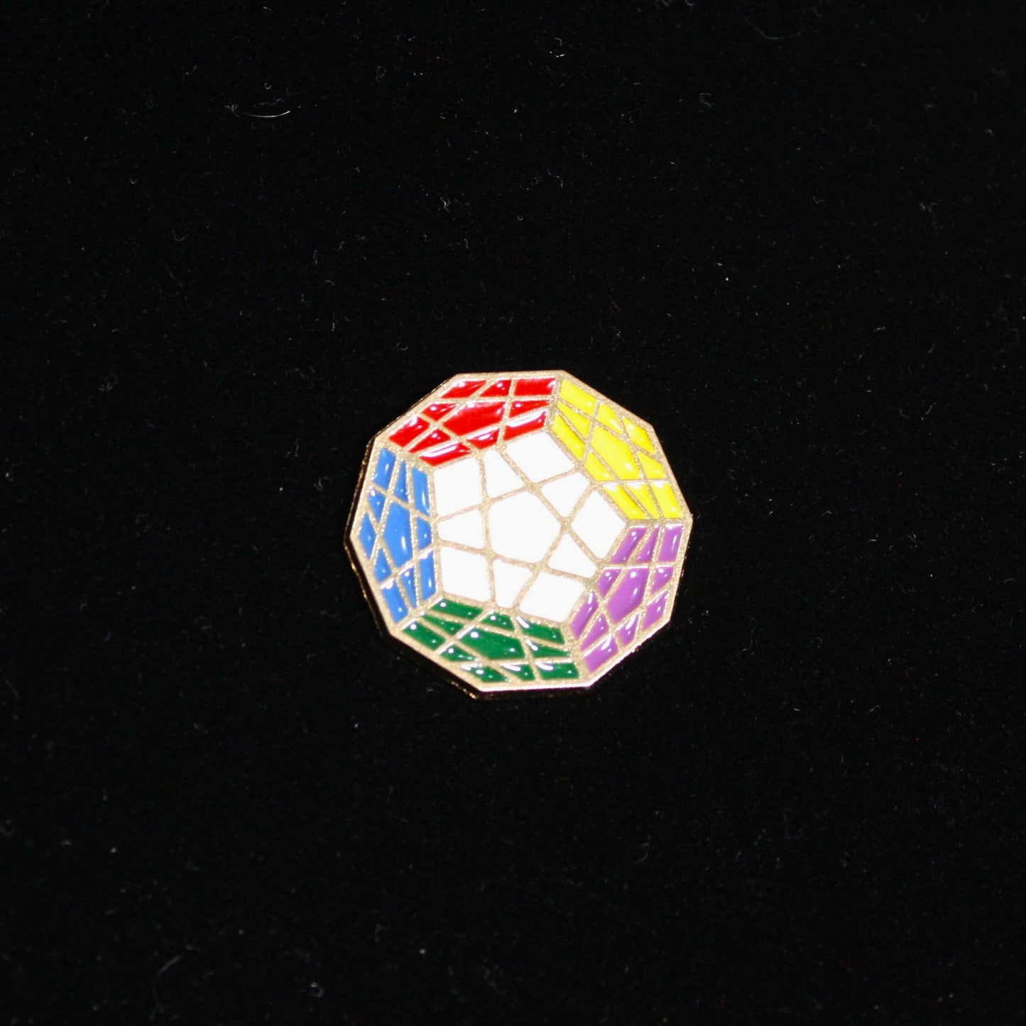 Magnetic Cube Badge